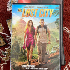 The Lost City (DVD, 2022) PG-13 Widescreen Sandra Bullock Channing Tatum picture