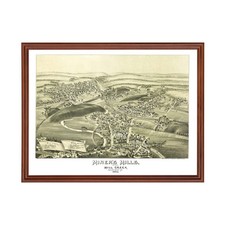 Old Map of Miner's Mills & Mill Creek, PA 1892 - Vintage Min picture