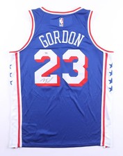 Eric Gordon Signed Philadelphia 76ers Jersey (PSA) NBA Sixth Man o/t Year 2017 picture