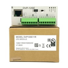 New Genuine Delta DVP12SE11R PLC DI 8 DO 4 Transistor 24VDC picture