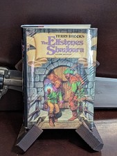 ​Terry Brooks Elfstones of Shannara SIGNED 1982 BCE Hardcover Mylar VG Fantasy picture