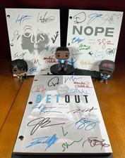 Jordan Peele Script Collection Signed- Autograph Reprints- Get Out, Us & Nope picture