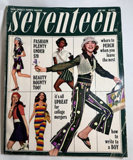 Vintage Seventeen Magazine June 1969 Teen Fashion picture