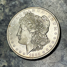 1885 O Morgan $1 Uncirculated BU Mirror Like-very nice picture