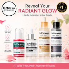 Dr.Melaxin 4pc Set Rice Peeling Ampoule Spicule Serum Picotonic Shot K-Beauty picture