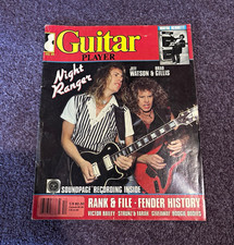 Guitar Player Magazine December 1984 Illustrated Jeff Watson Brad Gillis Fender picture
