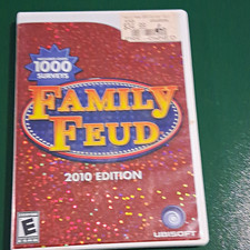 Ubisoft Family Feud 2010 Edition Nintendo Wii Manual E NTSC-U/C 2010 picture