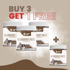 Handmade Bloodroot Paste for Equine Sarcoid-Removal | (4oz) Buy 3 Get 1 Free picture