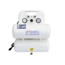 Portable Ultra Quiet Oil-Free Air Compressor 115 PSI MAX W/ 4CFM 2.5 Gallon Tank picture