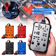 New Automotive Relay Tester 12V-24V Universal Car Relay Test Tool LED Indicator picture