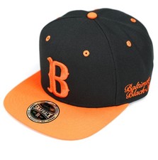 NLBM Negro Leagues M41 Baltimore Black Sox Snapcap Cap Black picture