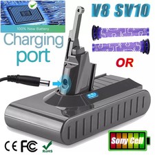 V8 Battery 21.6V 9500mAh for Dyson V8 Animal SV10 V8 Absolute V8 Fluffy Replace picture