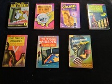 7 Popular Library Mystery Paperbacks Vintage B110 picture