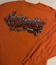 VTG Harley Davidson Motorcycles 2012 Smoky Mountain Pigeon Forge LS T-Shirt MED picture