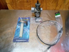 1976-1980 SUZUKI PE250 RM250 CARBURETOR WITH REBUILB KIT, THROTTLE AND CABLE  picture