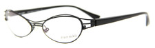 NEW VINTAGE ALAIN MIKLI AL 1112 0001 BLACK EYEGLASSES AUTHENTIC  AL1112 51-17  picture