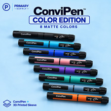 ConviPen Color Edition | Reusable Injection Pen | 8 Colors | Color Sleeve picture