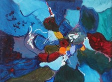 abstract acrylic paintings on canvas original 
