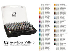 Vallejo GAME COLOR CASE (72 Game Colors) picture