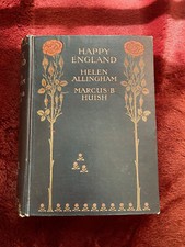 1903 - Happy England - Helen Allingham - First Edition - Antique picture