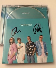 Weezer Signed Autographed CD Album - Rivers Cuomo, Patrick Wilson picture
