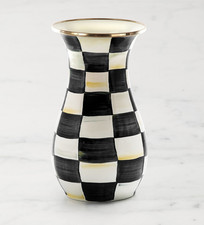MacKenzie-Childs Courtly Check Tall Vase picture