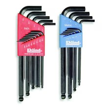 Eklind 13222 Combination Ball-Hex-L Key Set, Sizes 0.050 To 3/8 And Size 1.5 Mm picture