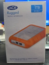 New & Sealed Lacie Rugged Triple 1Tb Drive USB & Firewire picture