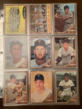 1962 Topps MLB BASEBALL Cards (9)/Minnesota Twins Stars Killabrew/Battey/Martin picture