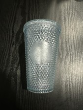 Starbucks Overseas Icy Blue Studded Cold Cup tumbler Japan 16 Oz New With Tag picture