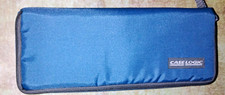 Nice Blue Case Logic 15 tape cassette tape case and mix of tapes picture