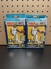 2019/20 NBA Hoops Premium Stock Basketball Factory Sealed Hanger Box Lot Of 2 picture