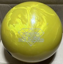 Lane Masters Legends Gold Diamond 15 lb Bowling Ball Used Single Drill 2015 picture