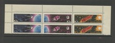 RUSSIA 2732, 1963 COSMONAUTS DAY, TOP BLOCK OF 6, MNH (RU6356) picture