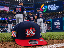 Team USA Baseball New Era 2026 World Baseball Classic Stretch Snap Hat WBC NWT picture