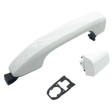 Rear L / R Olympic White Door Handle FIT For 2014-2019 Chevrolet Silverado picture