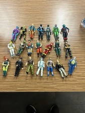 HUGE Vintage GI Joe Cobra Action Figure Lot Of 21 Figures Headman +++ picture