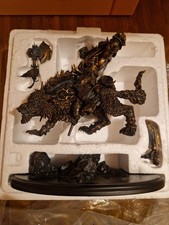 World of Warcraft 10th Anniversary - Orc Wolf Rider Statue - WOW picture