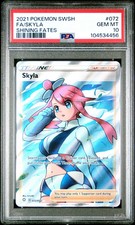 Skyla PSA 10 2021 Pokemon Sword & Shield Shining Fates #072 picture