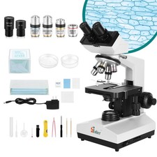 Sinher XSZ-107BN Professional Compound Binocular microscopes 40X-1600X Magnif... picture