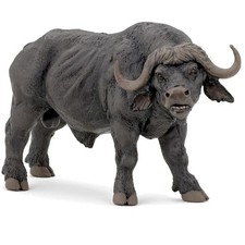 Papo African Buffalo Figurine Collectible Animal Toy Safari Figure 50114 NEW picture