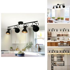 Auffel 4-Light Farmhouse Track Lighting Fixture Rotatable 35.8