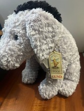 Gund Classic Pooh Eeyore Plush Stuffed Animal Disney Winnie the Pooh 79024 New picture