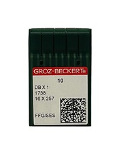 100 Groz-Beckert DBX1 1738 16X257 FFG SES Ball Point Sewing Machine Needles picture