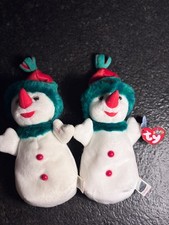 TY Beanie Baby *Snowgirl 2000 *Rare Find *KR Tush Tag Errors picture