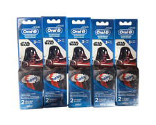5x Oral B Kids Extra Soft Replacement Brush Heads Star Wars Mandalorian picture