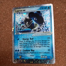Pokemon EX Ruby & Sapphire Lapras ex #99/109 holo vintage 2003 picture