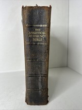 WILMORE'S NEW ANALYTICAL REFERENCE BIBLE - 1918 picture