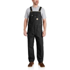 Carhartt 102776 Mens Loose Fit Firm Duck Bib Overall R01 Work Pants Pants New picture