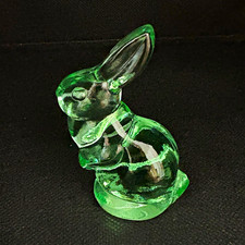 Fenton Willow Green Bunny Glows under 365 picture